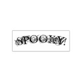 "SPOOKY! "Halloween Self Inking Stamp Zelfinktende Stempel (Design)