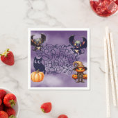 Spooky Halloween Servet (Insitu)