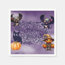 Spooky Halloween Servet