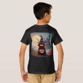 Spooky Halloween setting T-shirt (Achterkant volledig)
