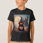 Spooky Halloween setting T-shirt (Voorkant)