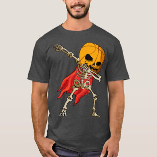 Spooky Halloween Skelet T-shirt