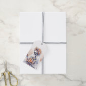 Spooky Halloween Skeleton Gift Label Cadeaulabel (Met Touw)