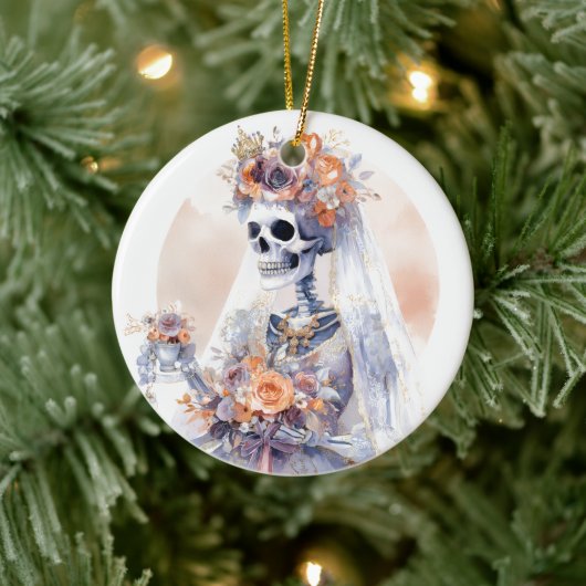 Spooky Halloween Skeleton Ornament (Boom)