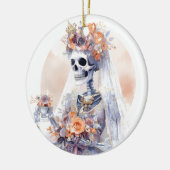 Spooky Halloween Skeleton Ornament (Links)