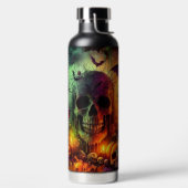 SPOOKY  HALLOWEEN SKULL CANDLES BATS & SPIDERS WATERFLES (Links)