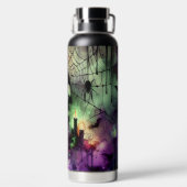 SPOOKY HALLOWEEN SKULL CANDLES BATS & SPIDERS WATERFLES (Achterkant)