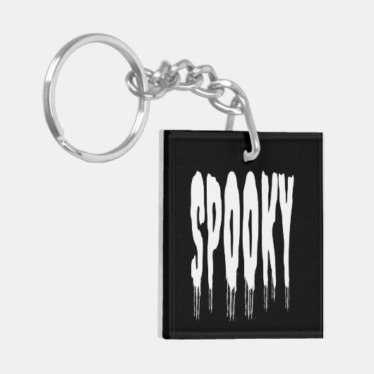 SPOOKY HALLOWEEN SLEUTELHANGER (Voorkant Links)