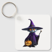 Spooky Halloween sleutelhanger met uniek ontwerp (Voorkant)