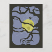 Spooky Halloween Spider Briefkaart (Voorkant)