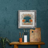 Spooky Halloween Spider Gothic  geïnspireerd Poster