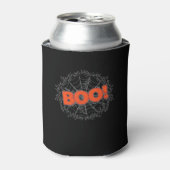 Spooky Halloween Spin Web Boo Gift Idee Blikjeskoeler (Blikje Voorkant)