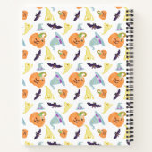 Spooky Halloween Spiraalvormig Notitieboek (Achterkant)