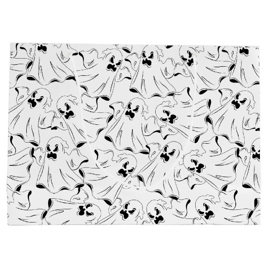 Spooky Halloween spookparty Groot Cadeauzakje (Achterkant)