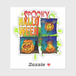 Spooky Halloween Sticker
