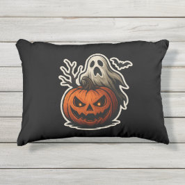 Spooky Halloween Sticker Buitenkussen