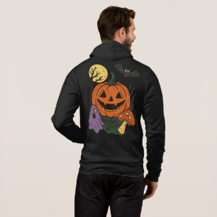 Spooky Halloween Sticker Hoodie