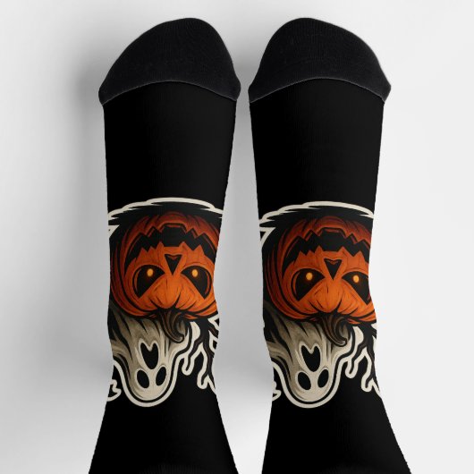 Spooky Halloween Sticker Sokken (Top)