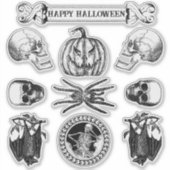 Spooky Halloween Stickers (Voorkant)