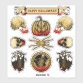 Spooky Halloween Stickers (Vel)