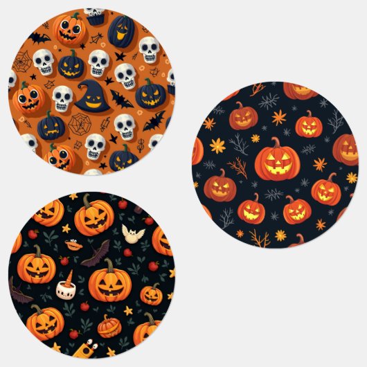 Spooky Halloween Stickers - Perfect voor Decor! (Groep)