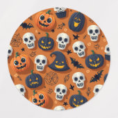 Spooky Halloween Stickers - Perfect voor Decor! (Design 1)