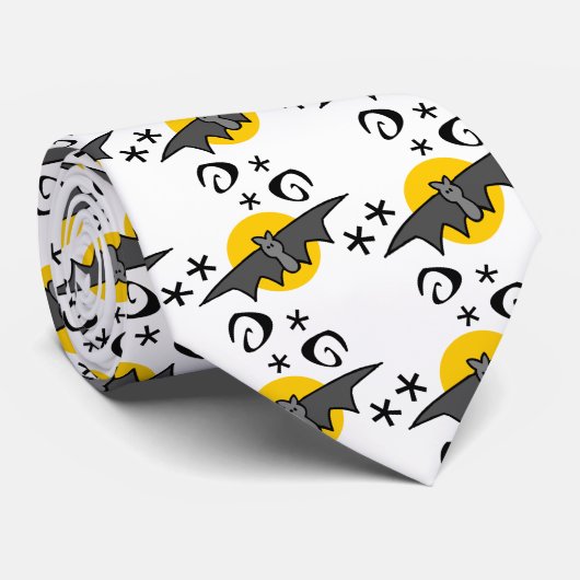 Spooky Halloween Stropdas (Opgerold)