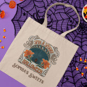 Spooky Halloween Sweets Canvas tas