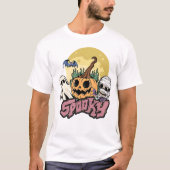 Spooky Halloween T-Shirt (Voorkant)