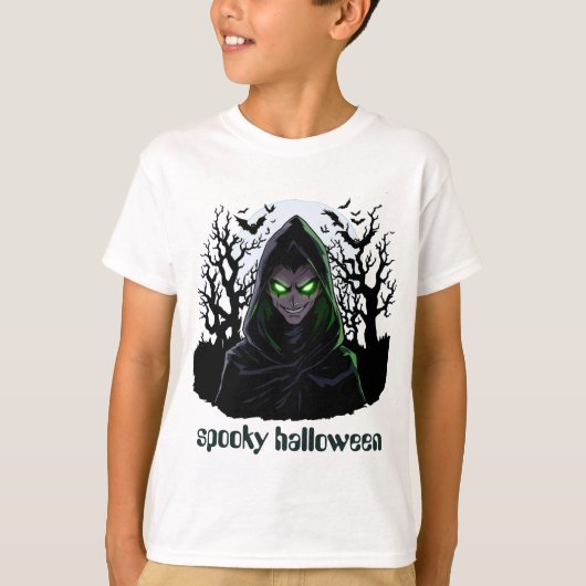 Spooky Halloween T-shirt (Voorkant)