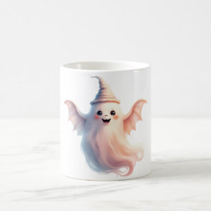 Spooky Halloween T-Shirt - Funny Ghost Koffiemok