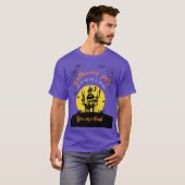 Spooky Halloween T-Shirt – Haunted House & Ghostly (Voorkant volledig)
