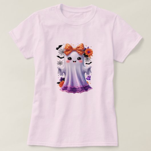 Spooky Halloween T-Shirt – Leuk & eng grafisch T-s (Design voorkant)