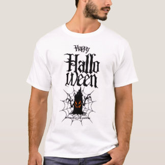 Spooky Halloween T-shirt | Scary Pumpkin, Ghost &