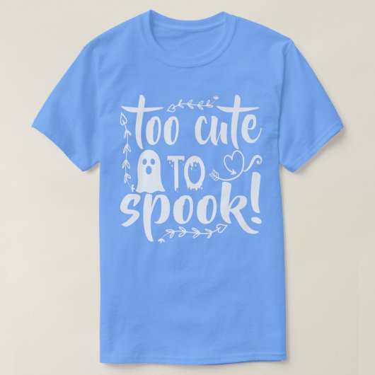 Spooky Halloween te klap om te spreken T-shirt (Design voorkant)