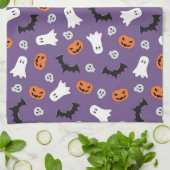 Spooky Halloween Theedoek (Gevouwen)