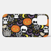 Spooky Halloween: thema achtergrond ontwerp. Case-Mate iPhone Case (Achterkant (horizontaal))