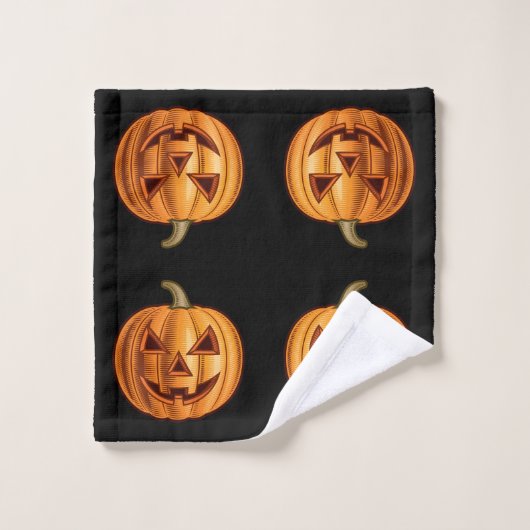Spooky Halloween thema badkamer Bad Handdoek (Wasdoekje)