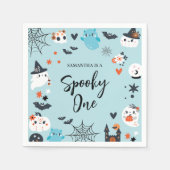 Spooky Halloween thema Verjaardag Servet (Voorkant)