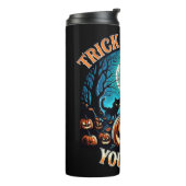 Spooky Halloween Thermal Tumbler - Trick or Treat Thermosbeker (Gedraaid links)
