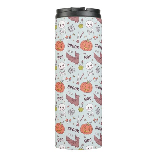 Spooky Halloween Thermosbeker (Achterkant)