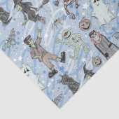 Spooky Halloween Tissuepapier (Detail)