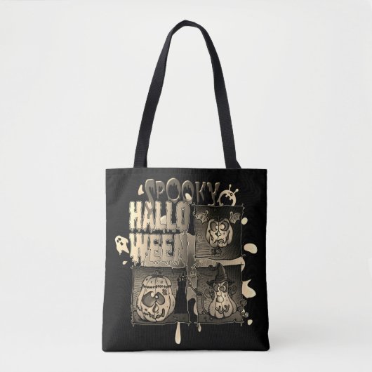 Spooky Halloween Tote Bag (Voorkant)