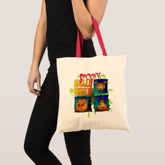 Spooky Halloween Tote Bag (Voorkant (product))