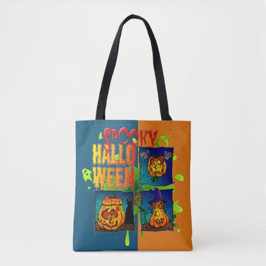 Spooky Halloween Tote Bag (Voorkant)