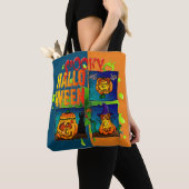 Spooky Halloween Tote Bag (Dichtbij)