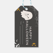 Spooky Halloween Treat Label Cadeaulabel (Voorkant)