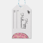 Spooky Halloween Treat Label Cadeaulabel (Voorkant)