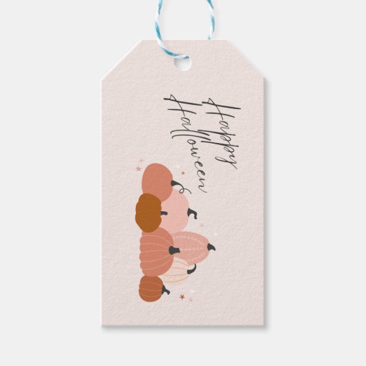 Spooky Halloween Treat Label Cadeaulabel (Voorkant)