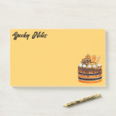 Spooky Halloween Treats Post-it® Notes (Op bureau)